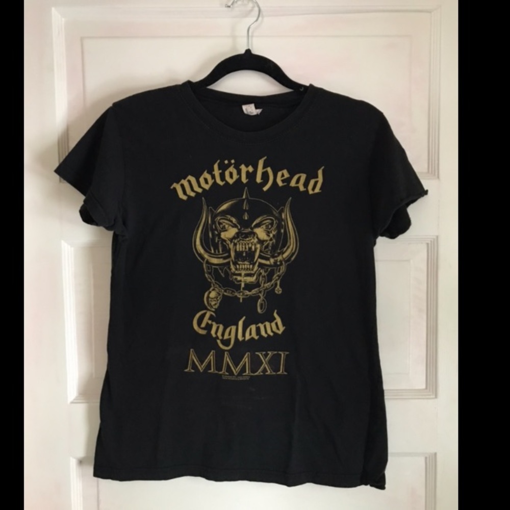 Well worn Motörhead 2012 Concert Tee